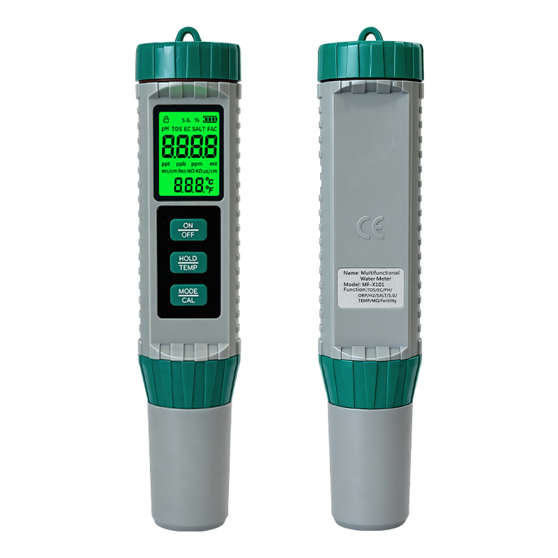 Ph Up Down Solution - Digitales PH-Meter 10 in 1 Wasserqualitätsmonitor