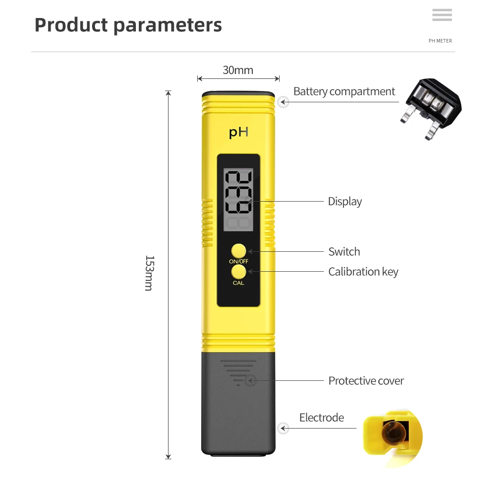 TDS-Messgerät 0–9990 ppm, digi – Ph Up Down Solution Bewertung und Preis