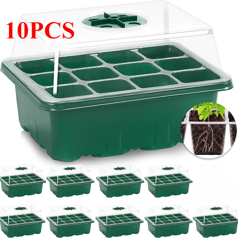10-teiliges Sämlingsschalen-Sa – Dome Propagation Kit Bewertung und Preis