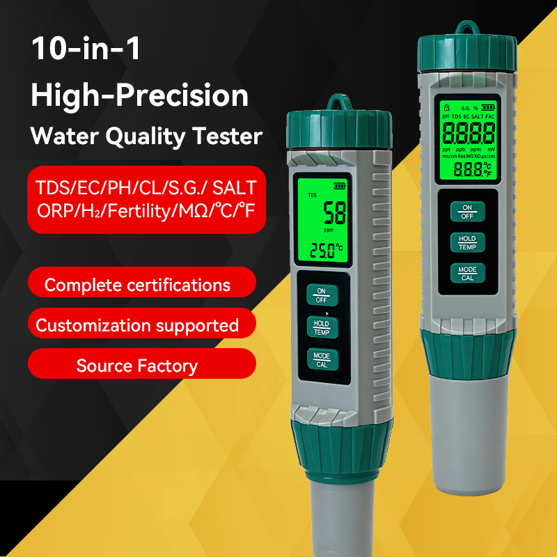 Digitales PH-Meter 10 in 1 Was – Ph Up Down Solution Bewertung und Preis