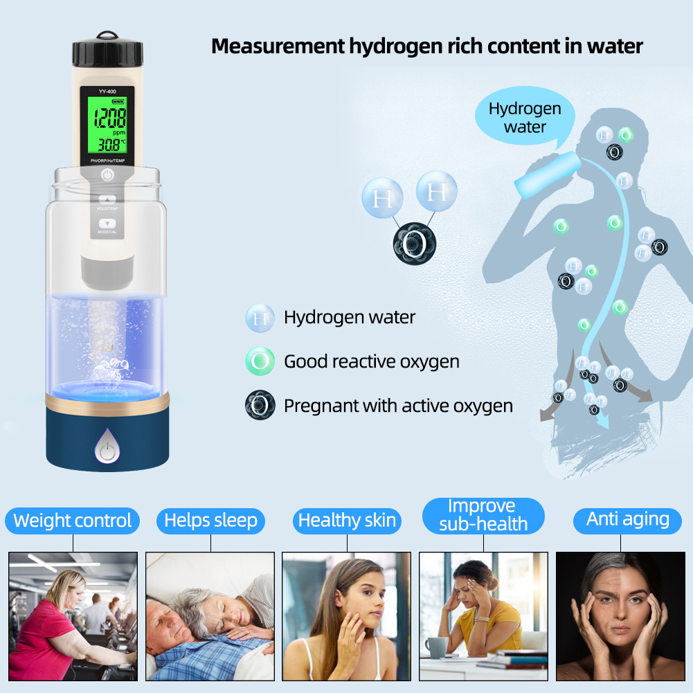 Yieryi Wasserstoff-Wasserteste – Ph Up Down Solution Bewertung und Preis