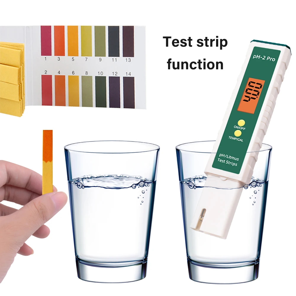 PH-2 Pro Digitaler Labor-pH-Me – Ph Up Down Solution Bewertung und Preis