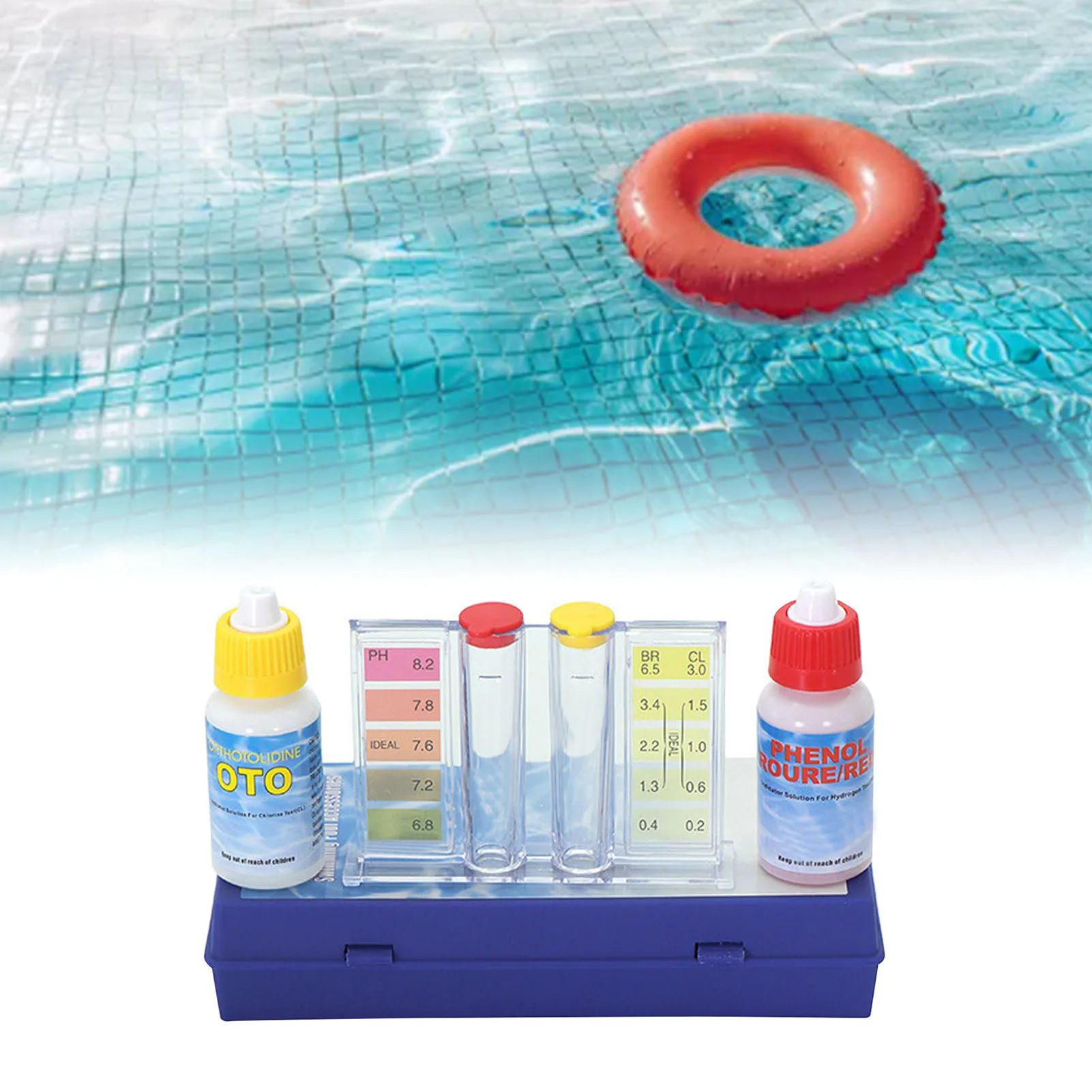 Testrohr-Wasserqualitätsprüflö – Ph Up Down Solution Bewertung und Preis