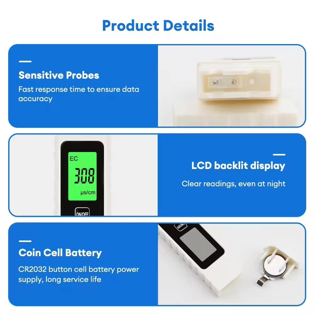 4-in-1 Digitaler Wassertester  – Ph Up Down Solution Bewertung und Preis